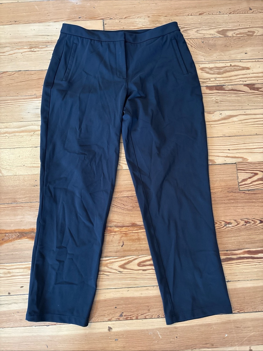 Lululemon Women Black On the Move Pant Lightweight 8 Stretch Trouser #W5BO8S